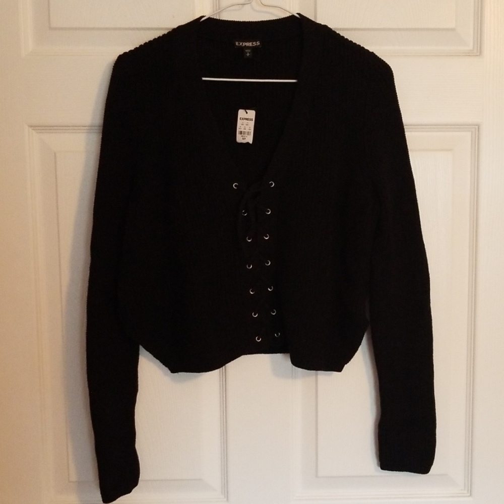 Express Crop Sweater